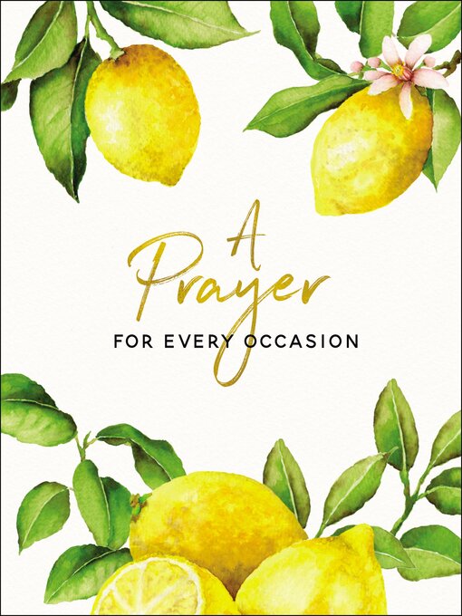 Title details for A Prayer for Every Occasion by Carrie Marrs - Available